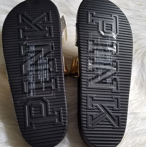 VS PINK DOUBLE STRAPS SLIDE MEDIUM - Picture 2 of 3